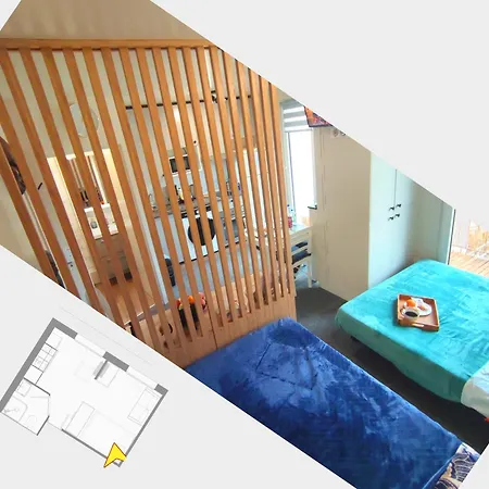 Daire Jolie Studio Pres De Paris 19 M2 *